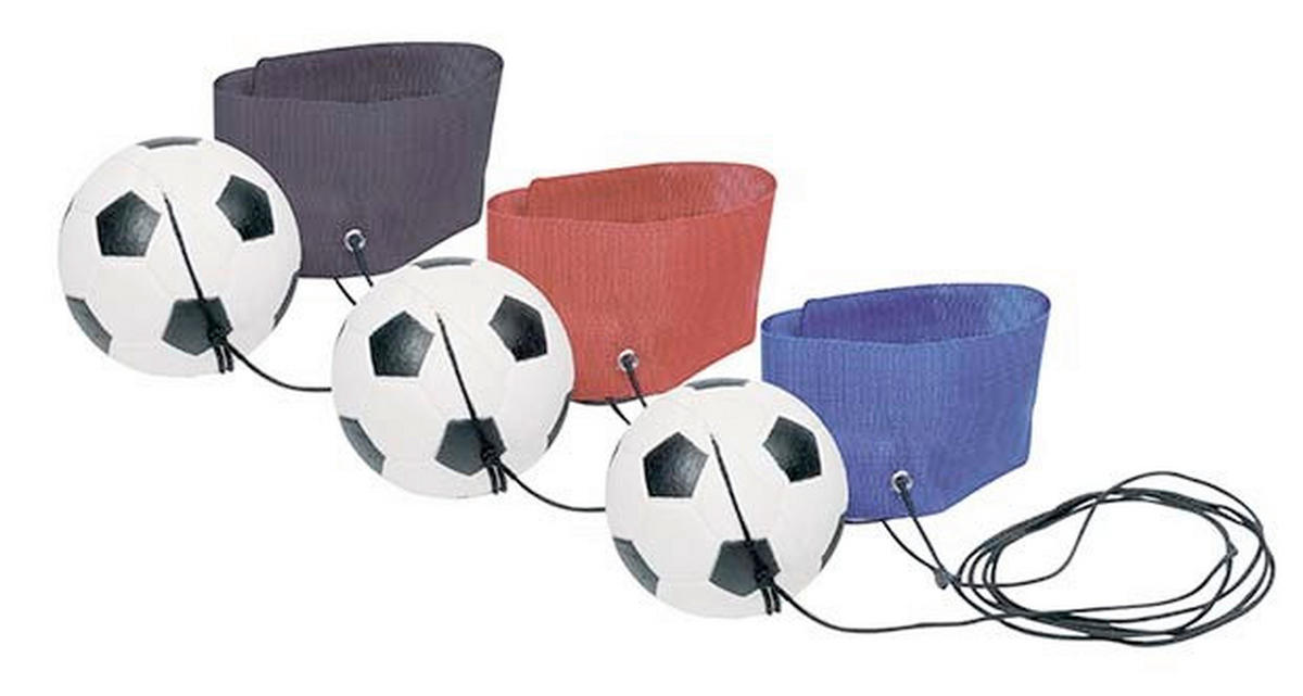 LOPTA ZA IGRU   - bijela/plava, Basics, tekstil (6,3cm) - Goki