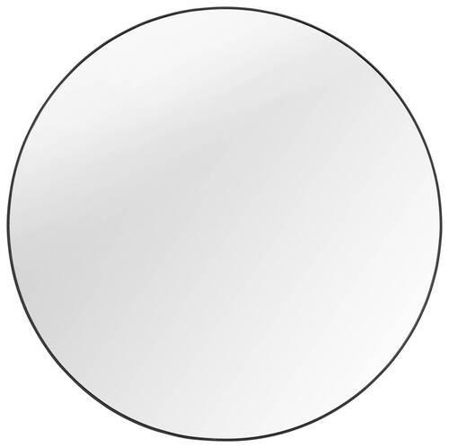 WANDSPIEGEL 62,8/62,8/4 cm    - Schwarz, Design, Glas/Metall (62,8/62,8/4cm) - Xora