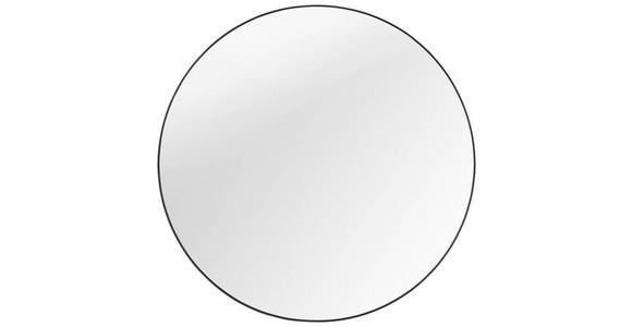 WANDSPIEGEL 62,8/62,8/4 cm - Schwarz, Design, Glas/Metall (62,8/62,8/4cm) - Xora