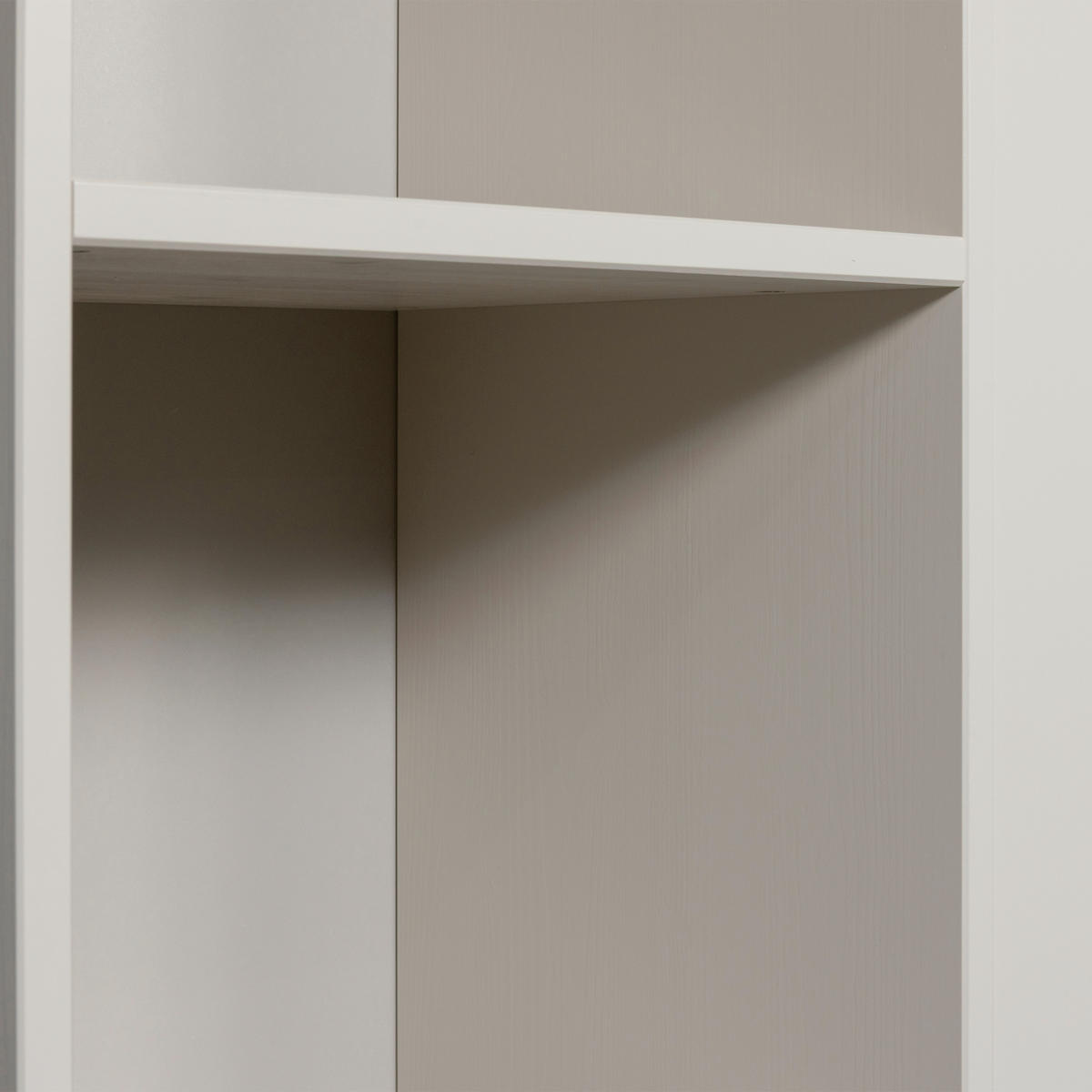 MEHRZWECKSCHRANK 108/215/40 cm  in Grau  - Grau, Design, Holz (108/215/40cm) - Livetastic