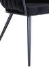 KAROSSZÉK Fekete  - Fekete, Lifestyle, Fém/Textil (60/78/55cm) - Ambia Home