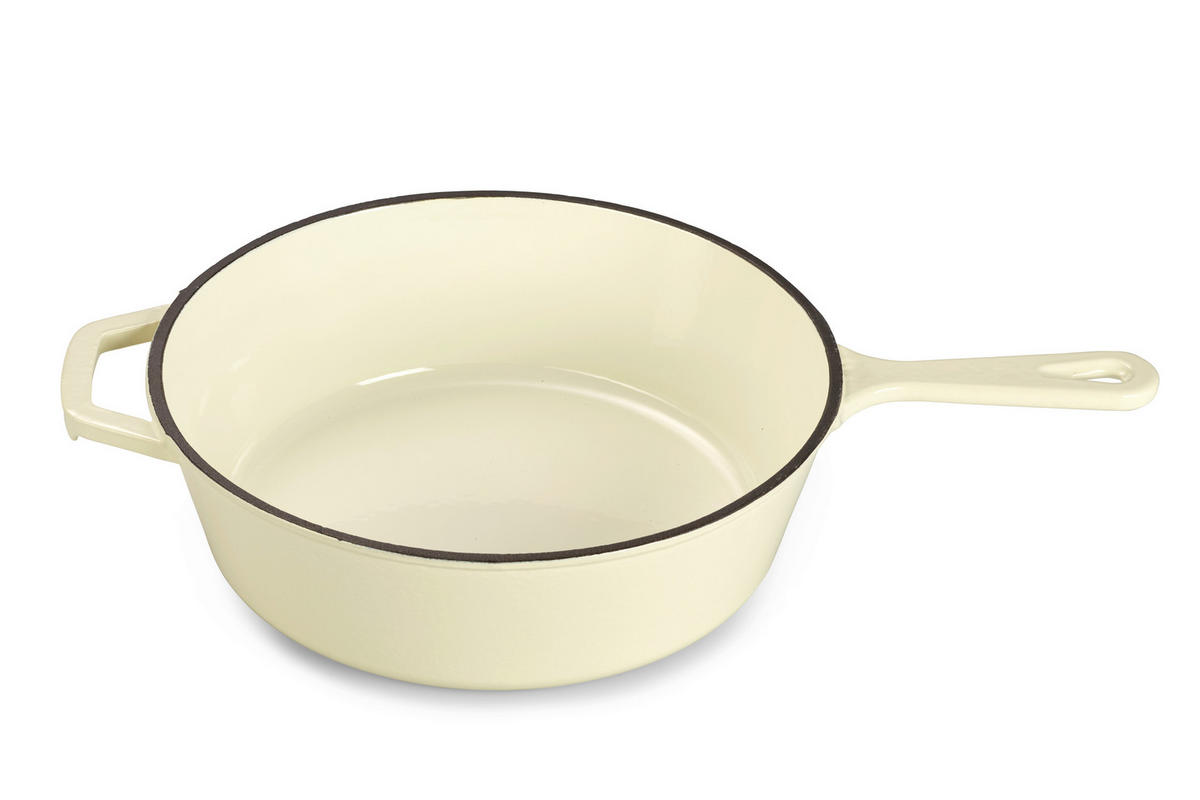 SADA HRNCŮ, 2dílné - krémová, Basics, kov (26,5cm) - Echtwerk
