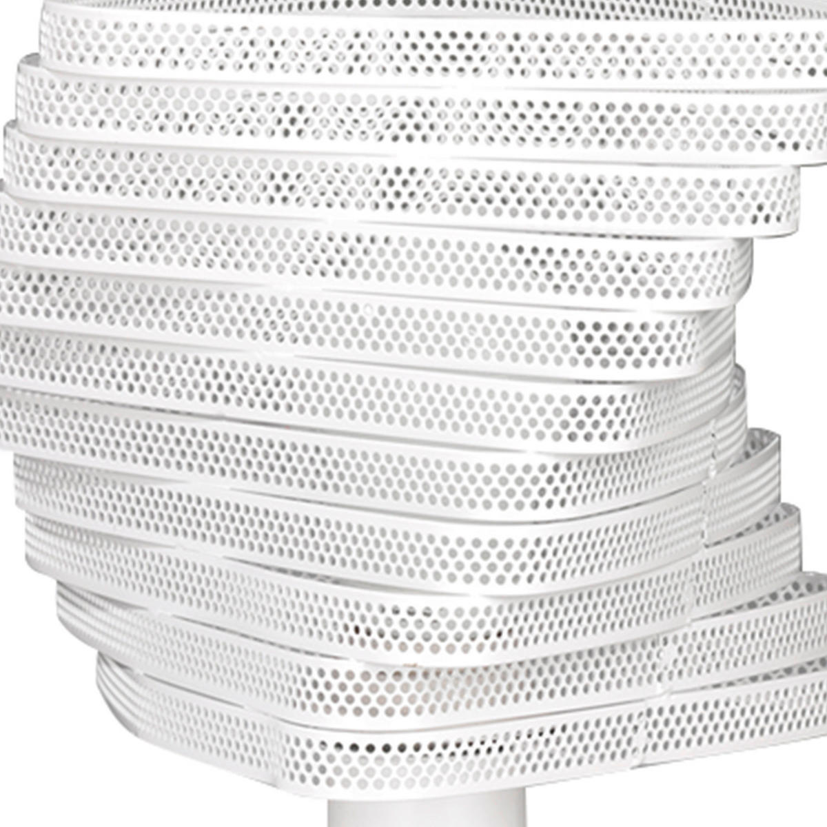 NACHTTISCHLEUCHTE 20/27 cm   - Weiß, Design, Metall (20/27cm)