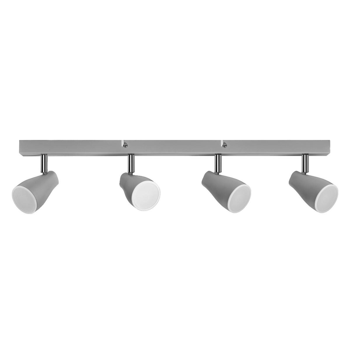 LED-STRAHLER 61,4/6/13,1 cm   - Grau, Basics, Kunststoff/Metall (61,4/6/13,1cm) - Osram
