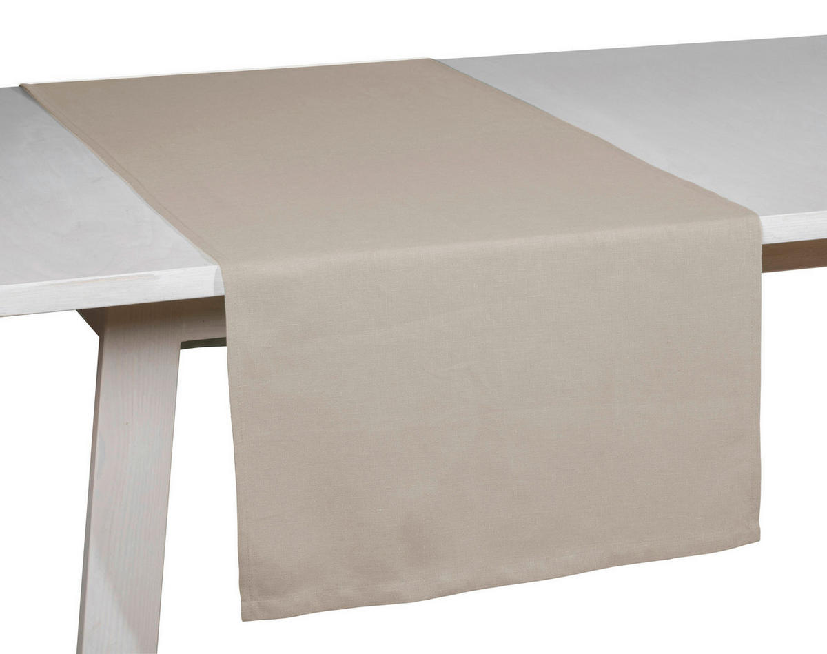 TISCHLÄUFER 50/150 cm  - Sandfarben, Basics, Textil (50/150cm) - Pichler