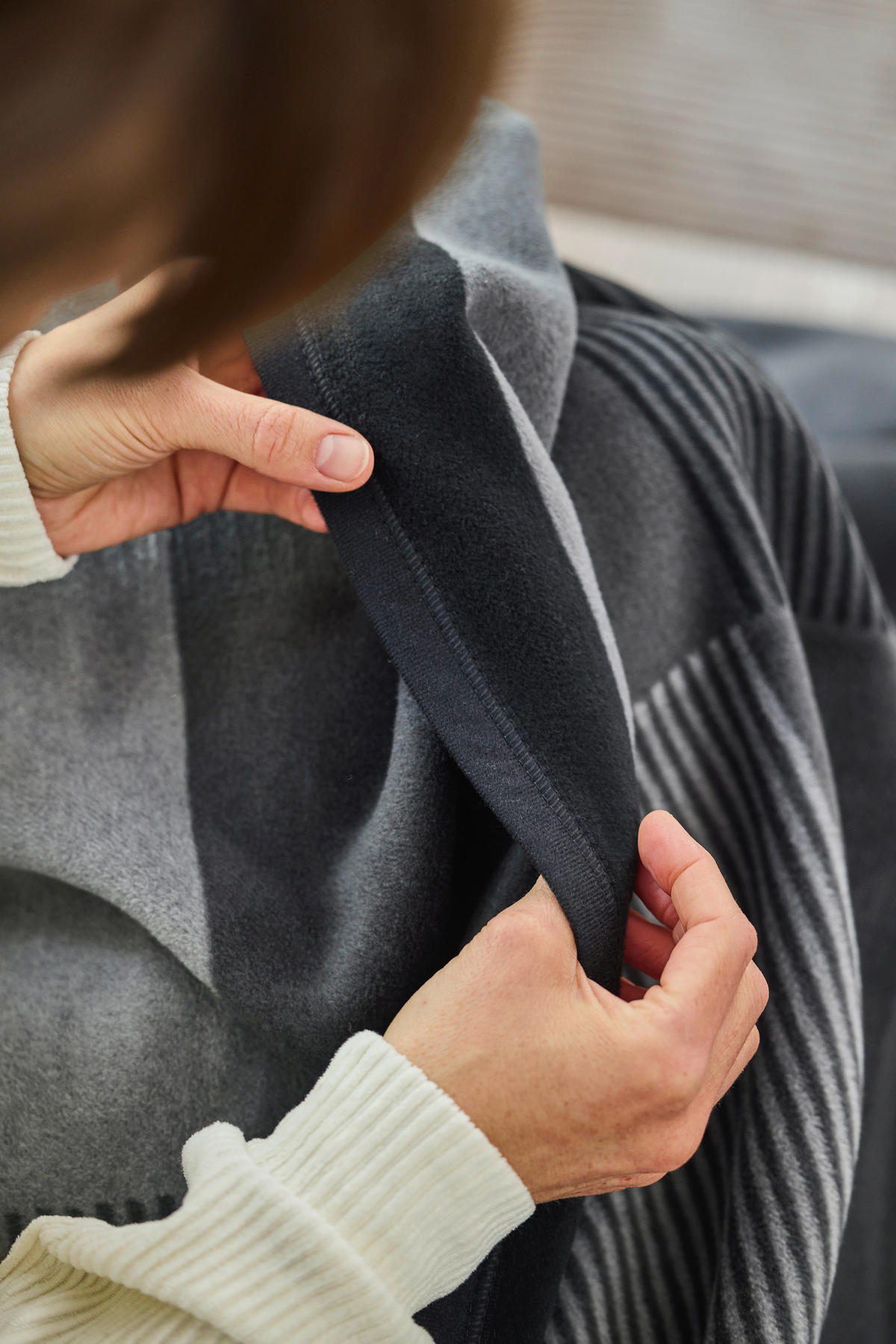 DECKE 150/200 cm  - Grau, Basics, Textil (150/200cm) - Novel