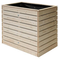 HOCHBEET 70/90/110 cm  - Fichtefarben, Basics, Holz (70/90/110cm)