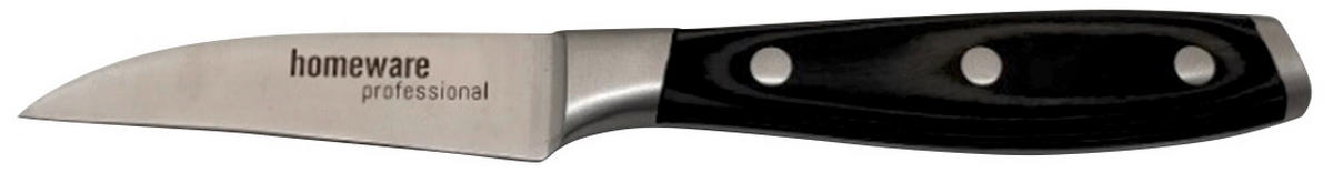 NOŽ ZA POVRĆE          19 cm    nerđajući čelik - boja nerđajućeg čelika/tamnobraon, Konvencionalno, metal/pločasti materijal (19cm) - Homeware Profession.