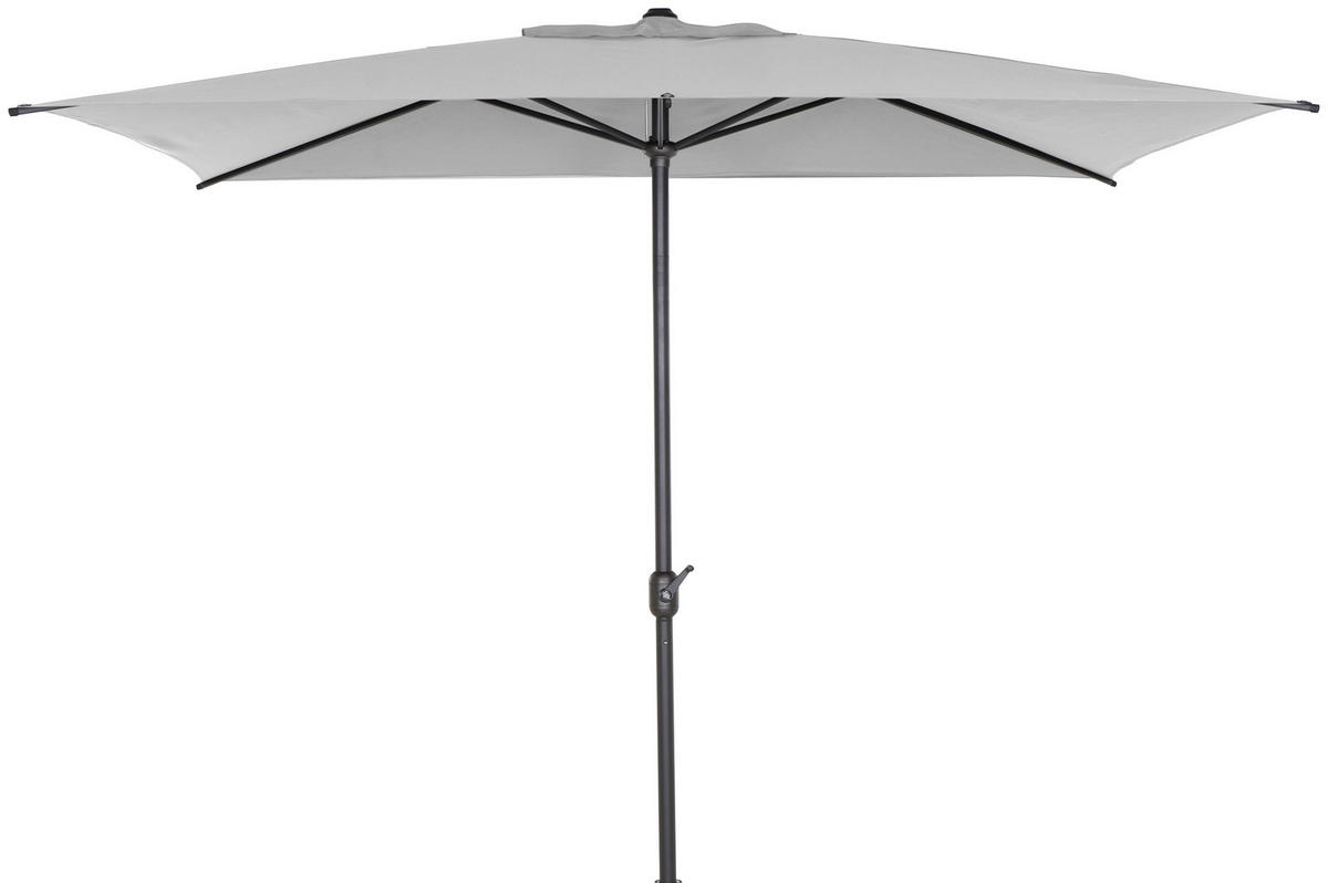 LOUNGEGARNITUR 3-teilig   Teakholz Aluminium, Stahl  - Anthrazit/Teakfarben, KONVENTIONELL, Holz/Kunststoff - Siena Garden