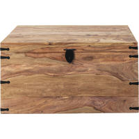 TRUHE in Holz 90/45/45 cm  - Naturfarben, Design, Holz (90/45/45cm) - Livetastic