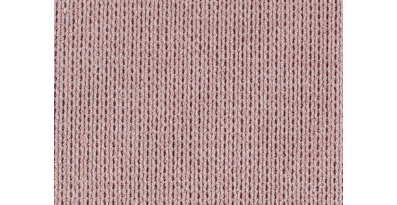 ECKSOFA in Mikrofaser Rosa  - Chromfarben/Rosa, Design, Textil/Metall (207/301cm) - Xora