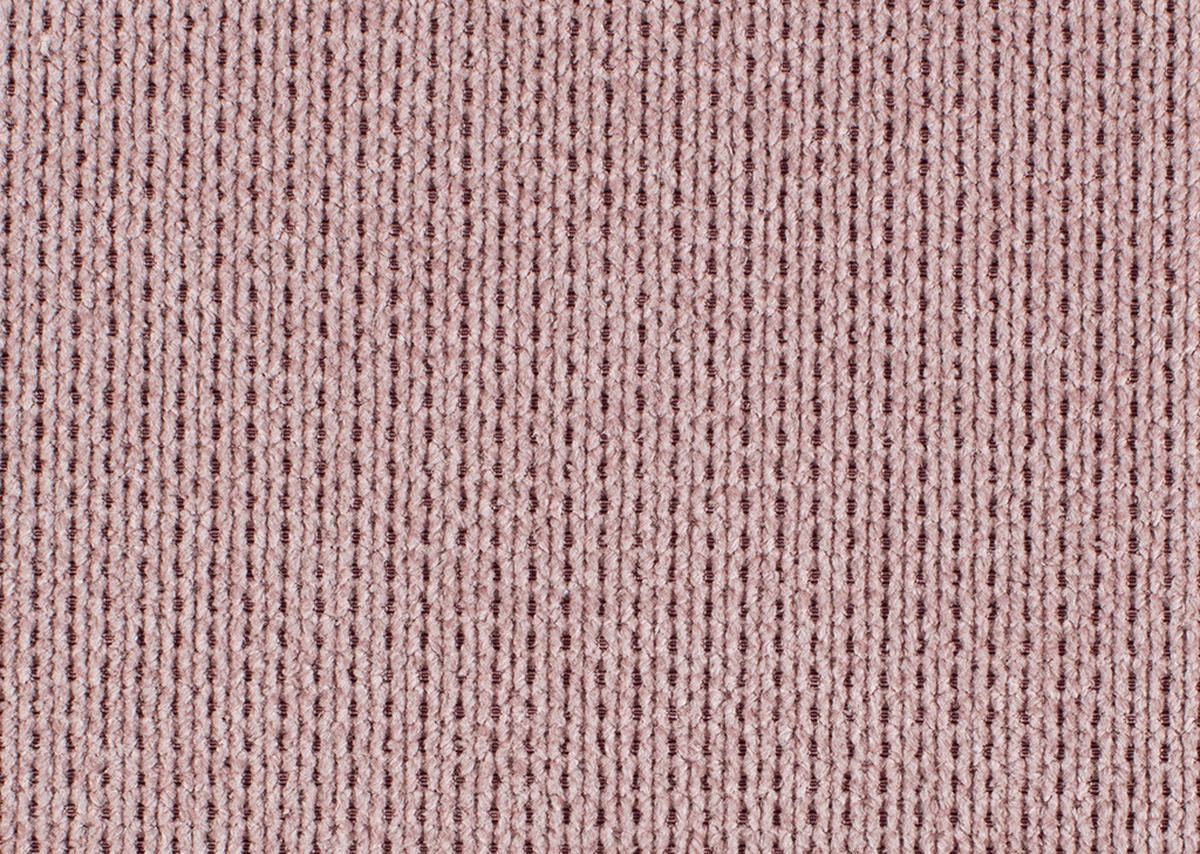 ECKSOFA in Mikrofaser Rosa  - Chromfarben/Rosa, Design, Textil/Metall (301/207cm) - Xora