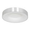 LED-DECKENLEUCHTE 38/9 cm   - Silberfarben, KONVENTIONELL, Kunststoff/Metall (38/9cm)