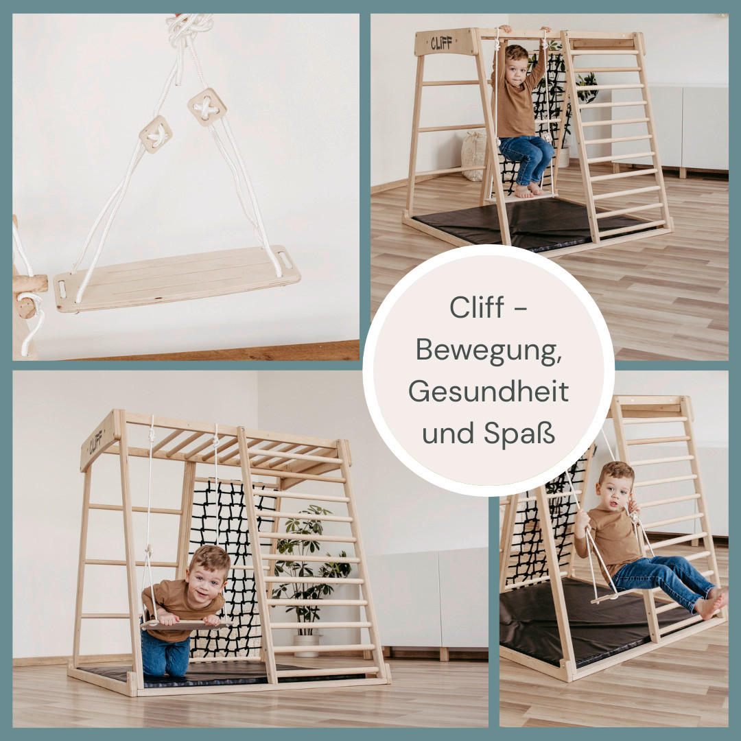 KLETTERGERÜST ZUBEHÖR - Birkefarben, Basics, Holz (39/20cm) - CLIFF