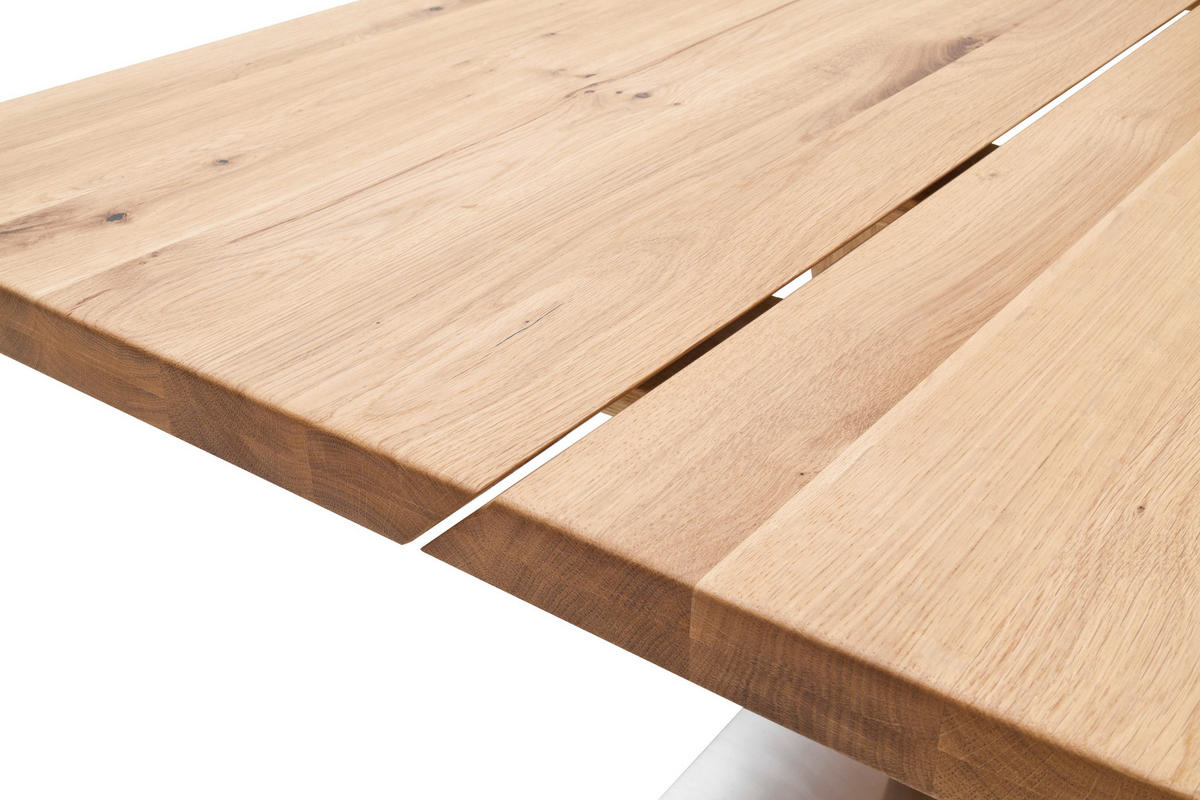 ESSTISCH in Holz, Metall, Holzwerkstoff 220/100/78 cm  - Eichefarben, Design, Holz/Holzwerkstoff (220/100/78cm) - Livetastic