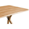 ESSTISCH Eiche vollmassiv rechteckig Eichefarben  - Eichefarben, KONVENTIONELL, Holz (180/90/76cm) - Linea Natura
