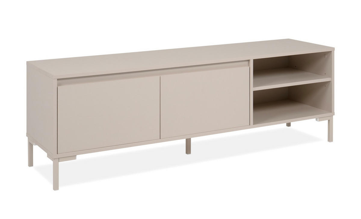 TV-ELEMENT  - Kaschmir, Design, Holzwerkstoff/Metall (150/49/40cm) - MID.YOU