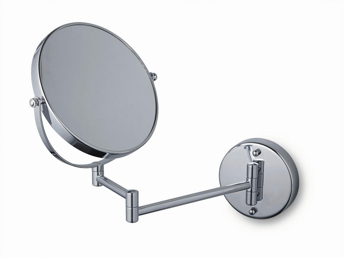 SCHMINKSPIEGEL Chromfarben  - Chromfarben, Basics, Glas/Metall (48/25,7/30,8cm) - Tesa