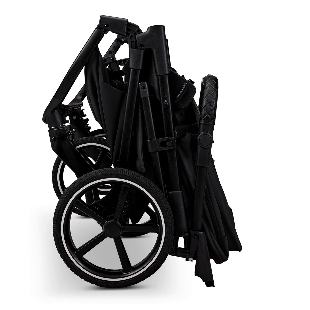 KOMBIKINDERWAGEN  Ciao  onyx  - Schwarz, Basics, Textil (116/57/94cm) - Moon