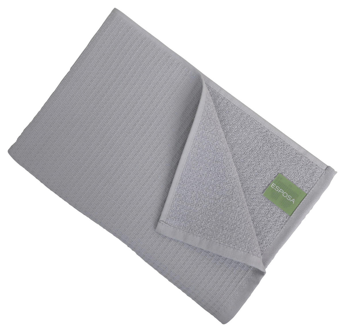 PROSOP DE DUȘ 70/140 cm argintiu  - argintiu, textil (70/140cm) - Esposa