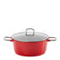 SCHMORTOPF Aluminium - Rot, Basics, Metall (28cm) - Schulte Ufer