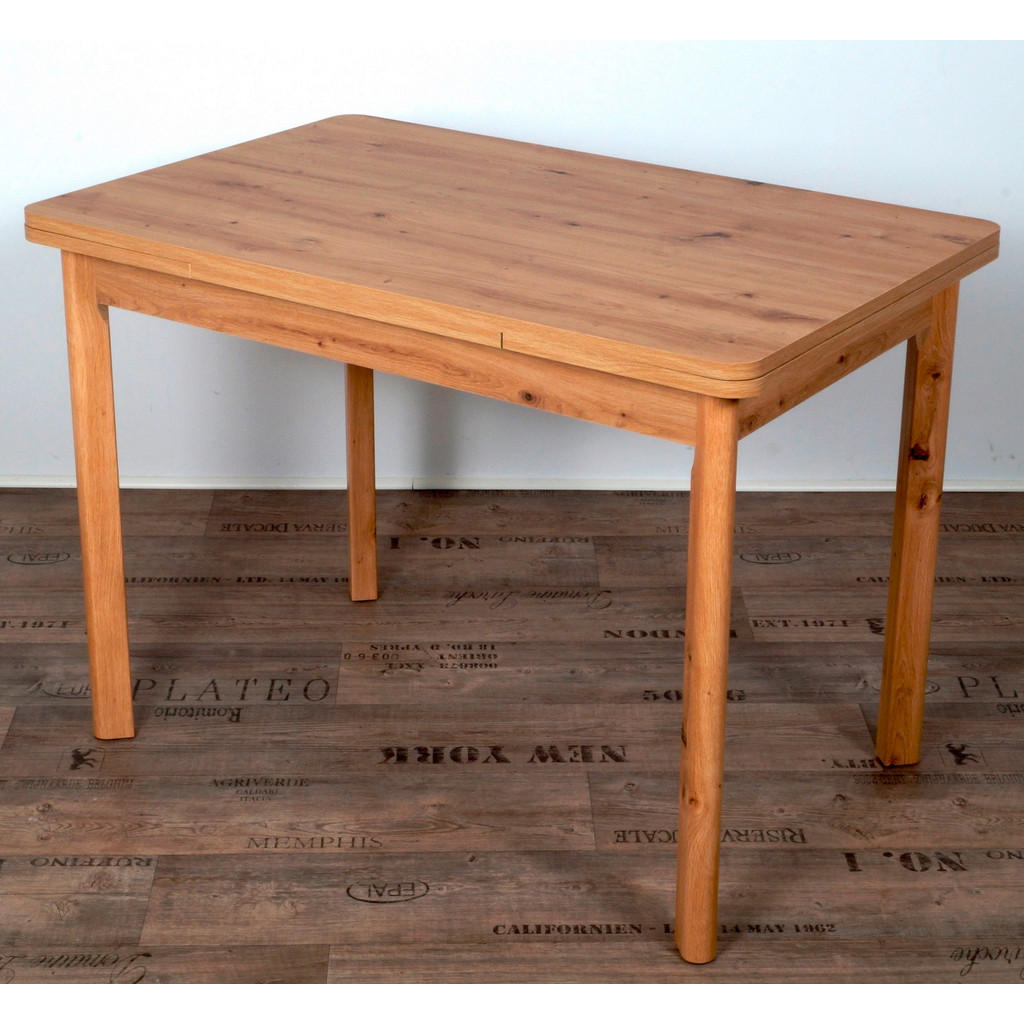 Thumbnail - Mid.you Esstisch, Eiche Artisan, Holzwerkstoff, rechteckig, eckig, rund, 75x68x105 cm, ausziehbar, Esszimmer, Tische, Es...