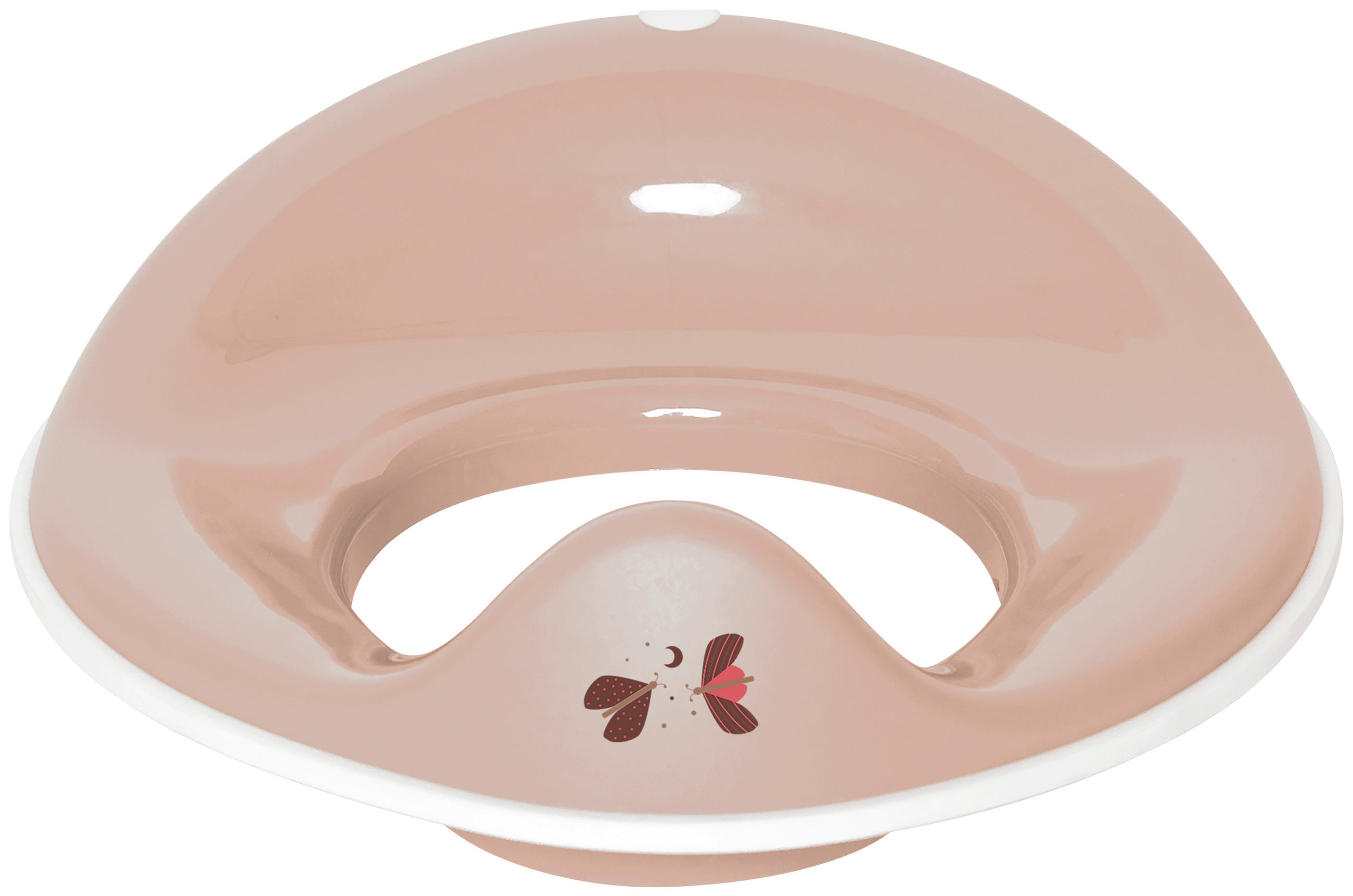 TOILETTENTRAINER Sweet Butterfly  - Altrosa, Basics, Kunststoff (38,4/31/9,6cm) - Bebe Jou
