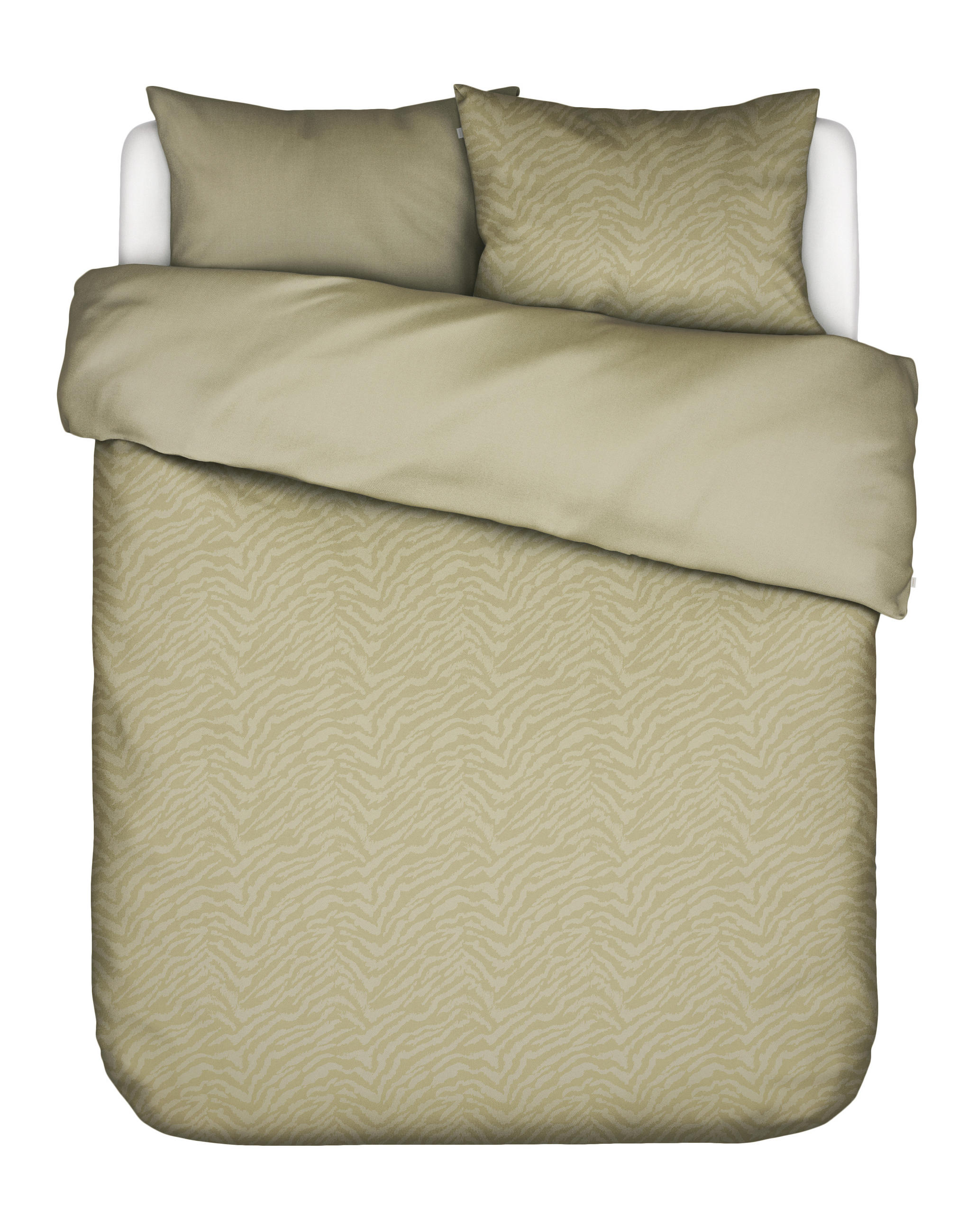 WENDEBETTWÄSCHE SS22 Satin  - Gelb, KONVENTIONELL, Textil (200/200cm) - Essenza