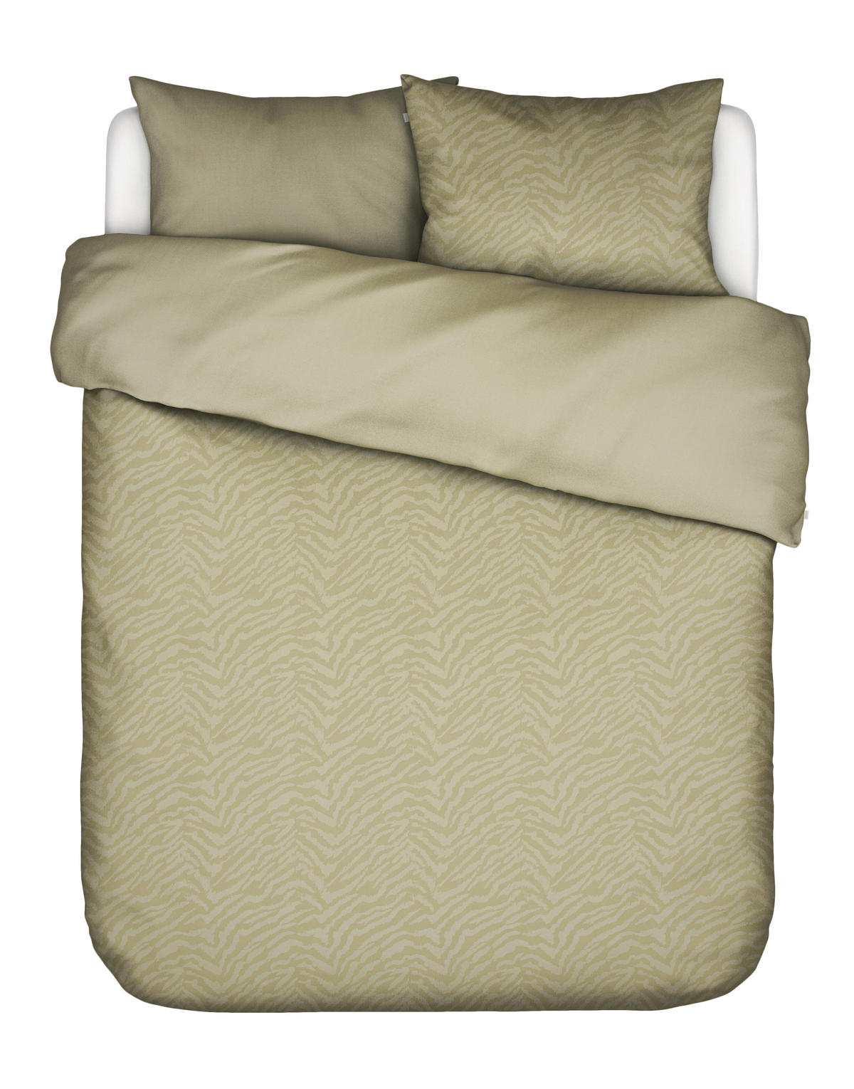 WENDEBETTWÄSCHE SS22 Satin  - Gelb, KONVENTIONELL, Textil (200/200cm) - Essenza