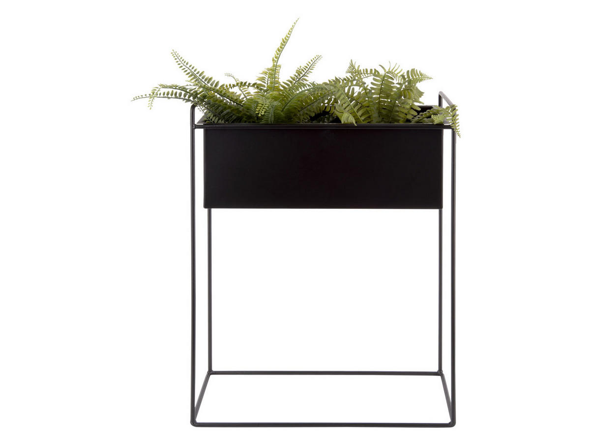 ÜBERTOPF   - Schwarz, Trend, Metall (51/65/24cm) - Present Time