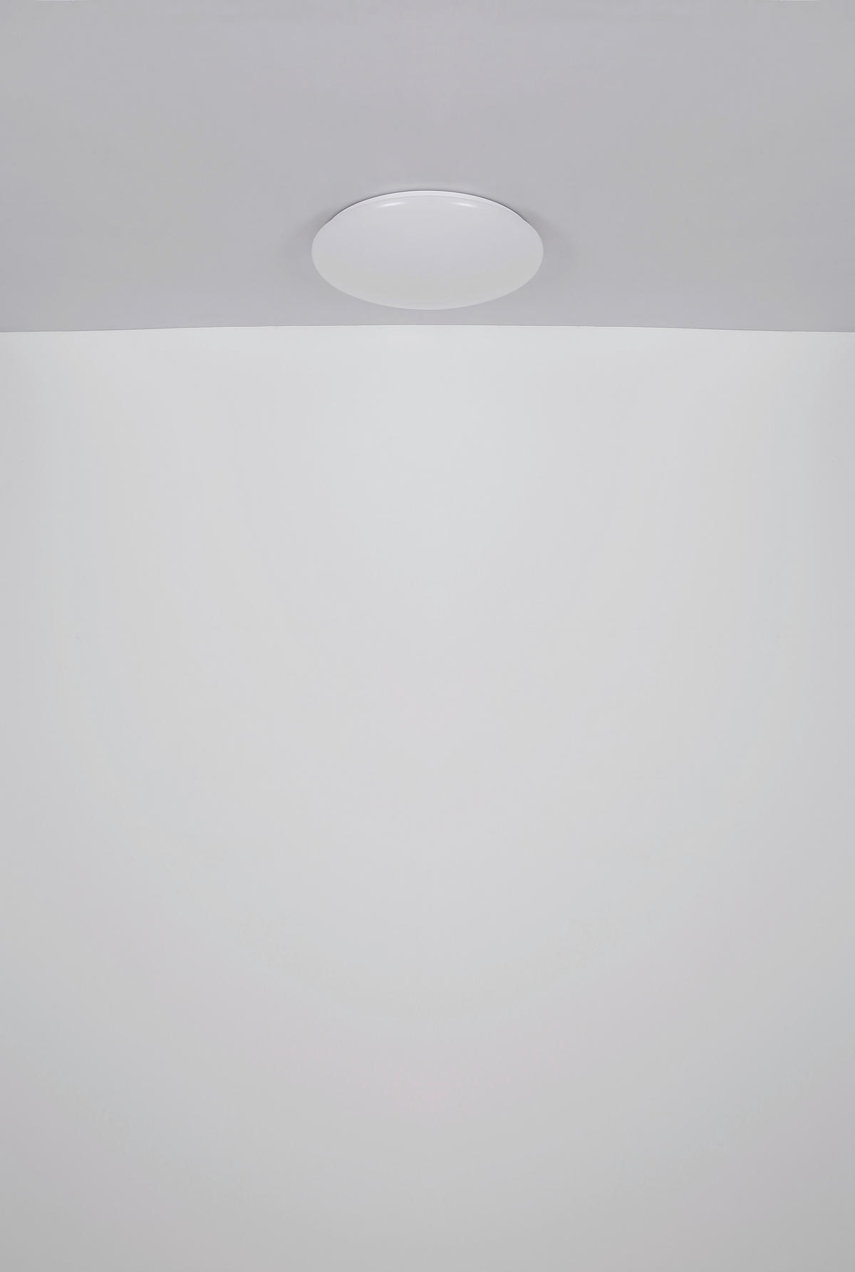 LED-DECKENLEUCHTE Eclypse 10/9 cm  - Weiß, Design, Kunststoff/Metall (10/9cm) - Globo
