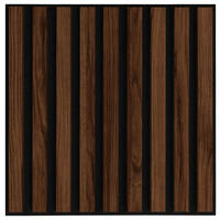 AKUSZTIKUS PANEL 6-OS SZETT - diószínű, Design, faalapú anyag/textil (40/40/1,8cm) - Xora