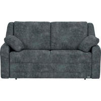 SCHLAFSOFA Anthrazit  - Anthrazit/Schwarz, KONVENTIONELL, Kunststoff/Textil (158/88/91cm) - Sedda