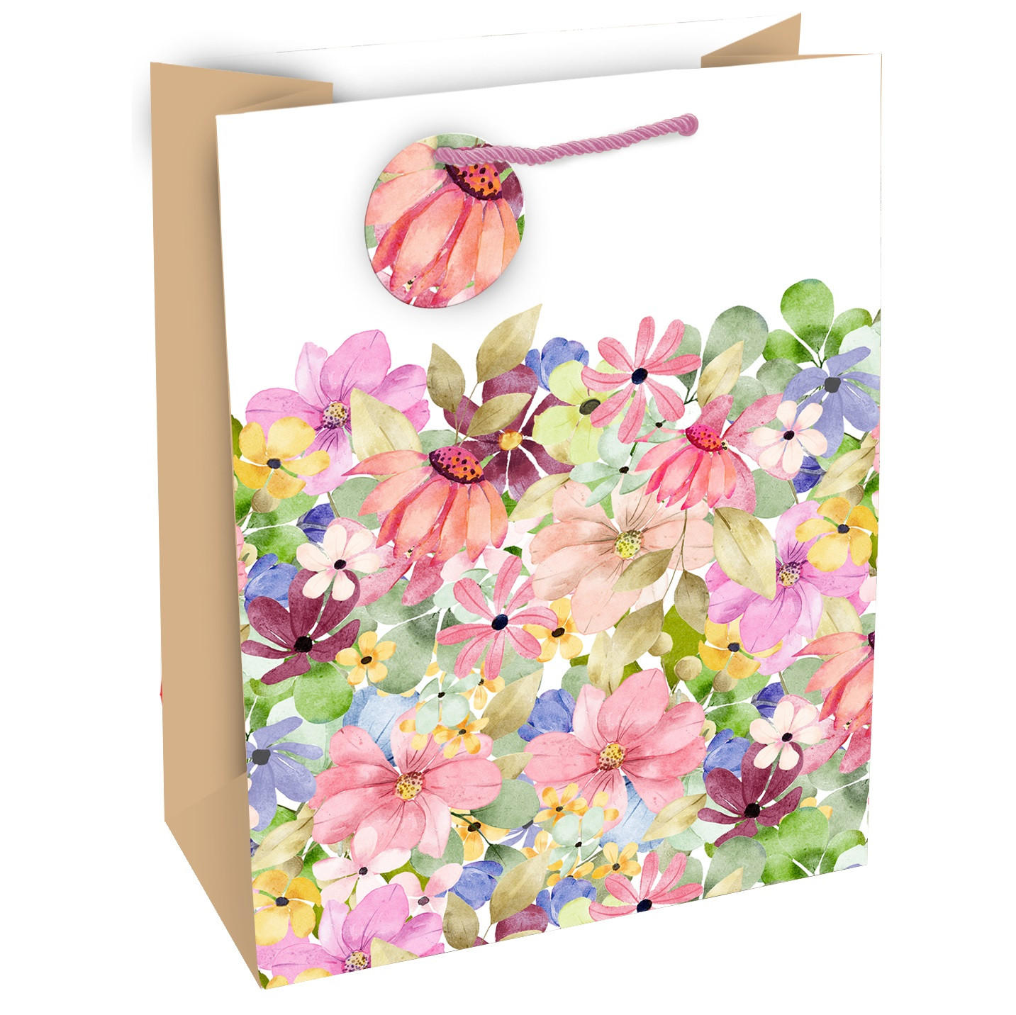 GESCHENKTASCHE  - Basics, Papier (26/33,5/13,5cm)