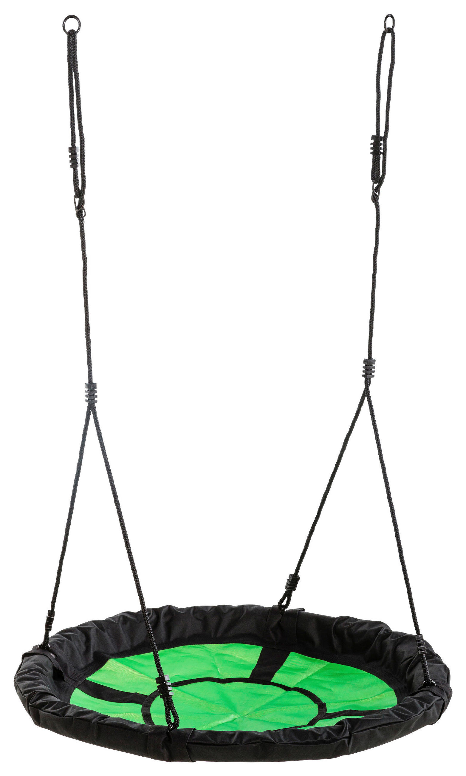 NESTSCHAUKEL  - Grün, Konventionell, Textil/Metall (98/6/98cm)