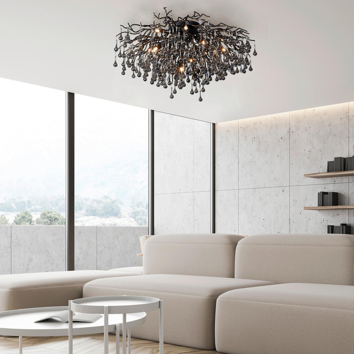 DECKENLEUCHTE Icicle 100/100/50 cm   - Design (100/100/50cm) - Paul Neuhaus