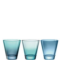 ČAŠA  215 ml  Salerno  - plava, Trend, staklo (8,5/9/8,5cm) - Leonardo