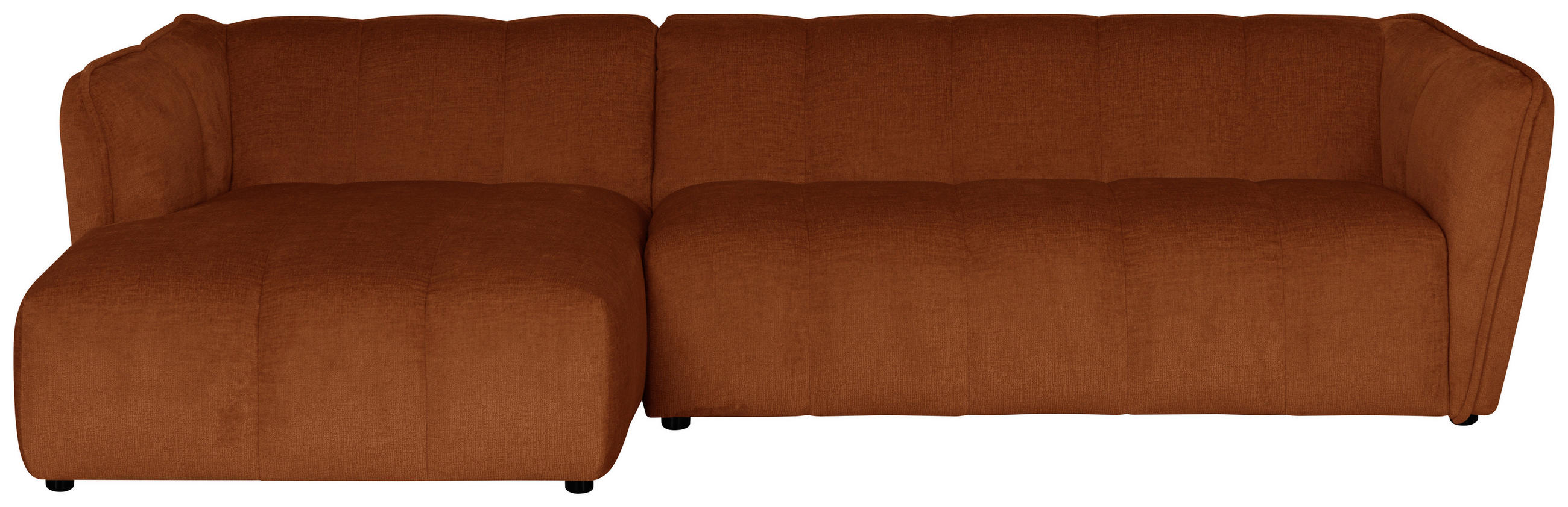 Mid.you Ecksofa Livoli Rost 246x160 cm