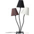 TISCHLEUCHTE - Multicolor/Schwarz, Design, Textil/Metall (40/67/16cm) - KARE-Design