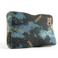 NACKENSTÜTZKISSEN  - Blau, Textil (60/38/10cm) - Sleeptex