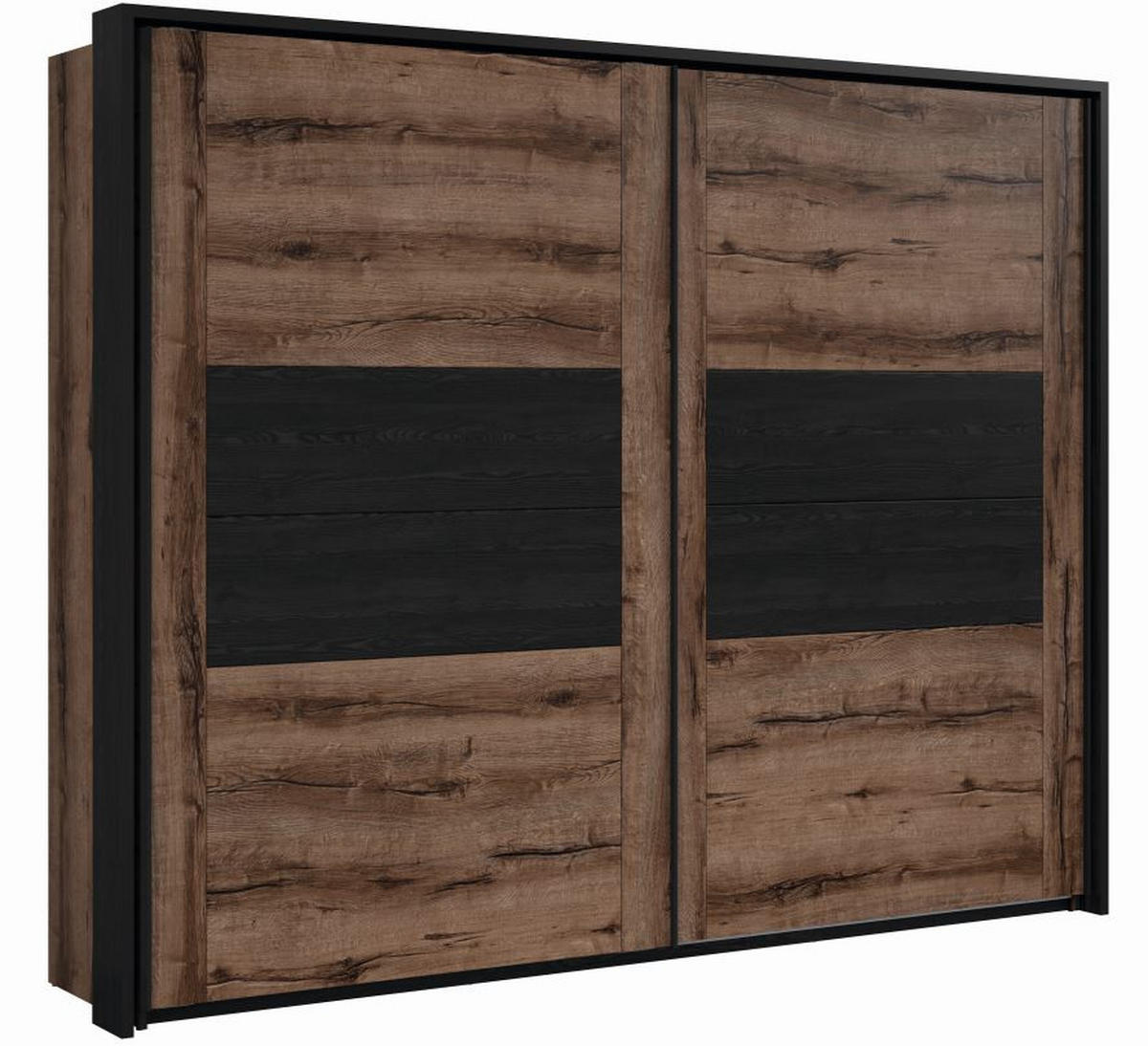 RAM ZA ORMAR boja hrasta   280/223,5/17,5 cm    - boja hrasta, Dizajnerski, pločasti materijal (280/223,5/17,5cm) - Carryhome
