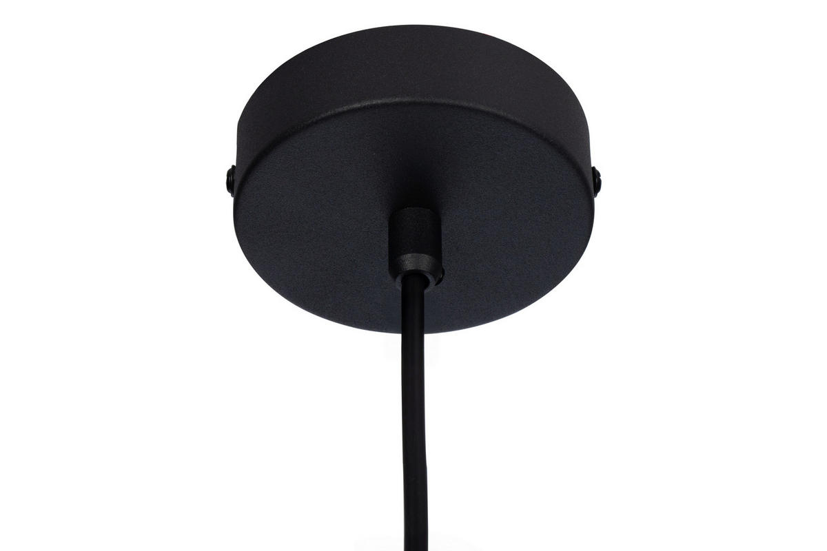 HÄNGELEUCHTE 40/150 cm  - Schwarz/Braun, Natur, Karton/Metall (40/150cm) - Marama