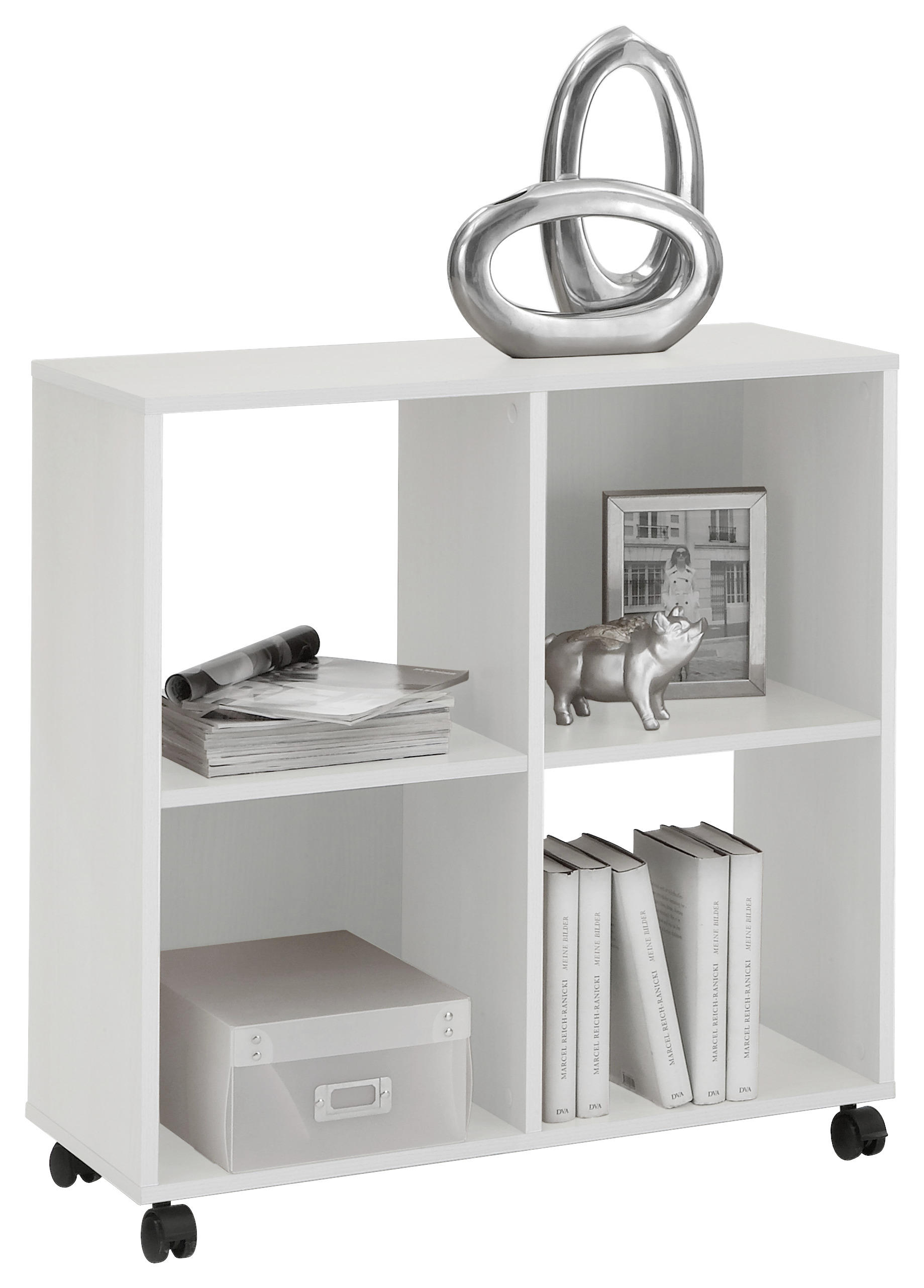 MID.YOU REGÁL, biela, 72/78/33 cm.