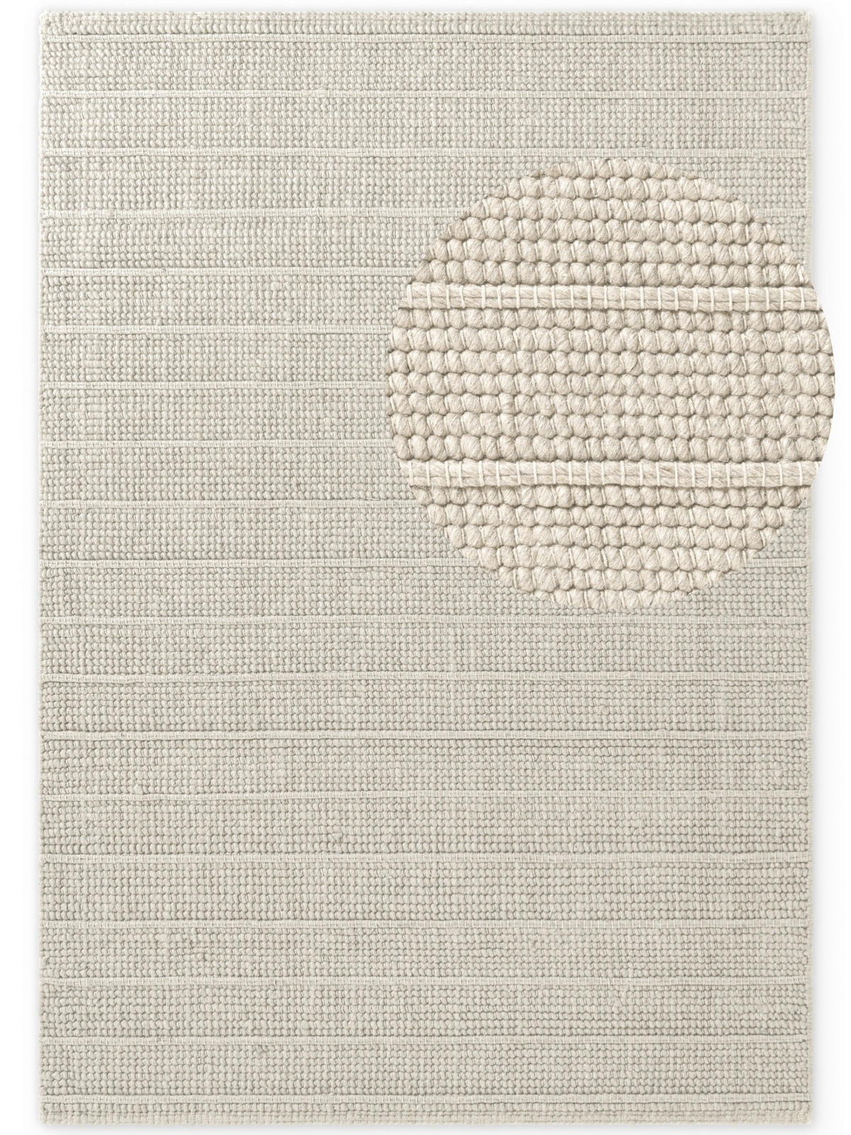 WOLLTEPPICH 80/150 cm Camden Creme rechteckig  - Creme, Basics, Textil (80/150cm) - Ted Baker