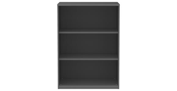 AKTENREGAL Anthrazit - Anthrazit, KONVENTIONELL, Holzwerkstoff (80/111,7/43cm) - Moderano
