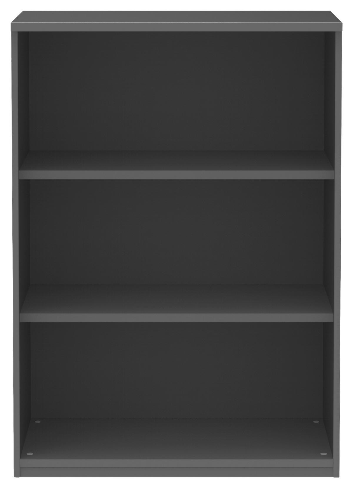 AKTENREGAL 80/111,7/43 cm  - Anthrazit, Konventionell, Holzwerkstoff (80/111,7/43cm) - Moderano
