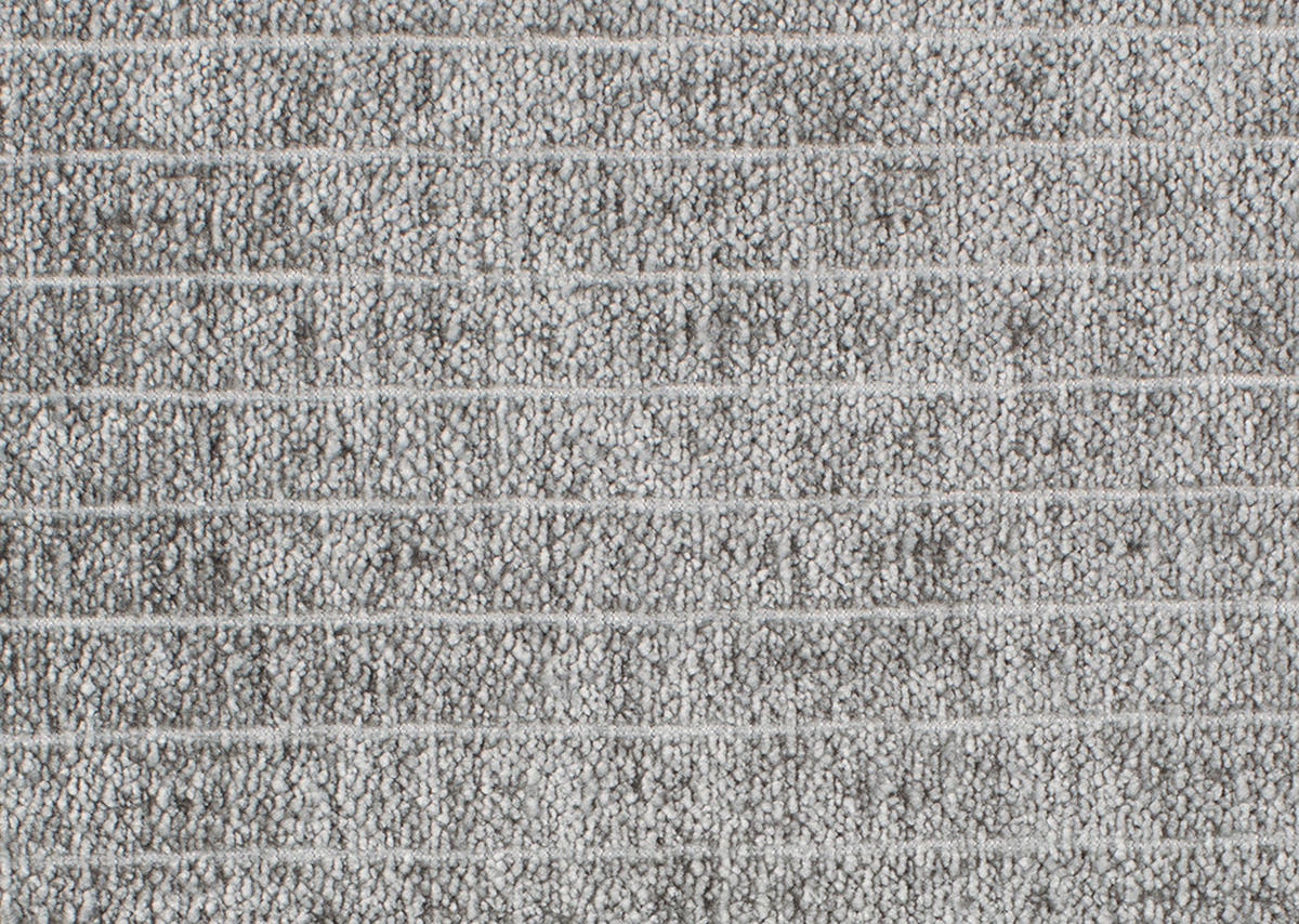 ECKSOFA in Chenille Grau  - Schwarz/Grau, Design, Kunststoff/Textil (270/190cm) - Lomoco