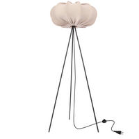 STEHLEUCHTE Caffe 147/0/0 cm  - Hellbraun/Schwarz, KONVENTIONELL, Kunststoff/Metall (147/0/0cm)