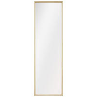 NÁSTENNÉ ZRKADLO 42,5/142,5/4 cm  - farba duba, Design, drevo/sklo (42,5/142,5/4cm) - Xora
