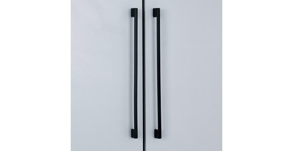 MÖBELGRIFF 2,8/35,2/0,6 cm Schwarz - Schwarz, Metall (2,8/35,2/0,6cm) - Hom`in
